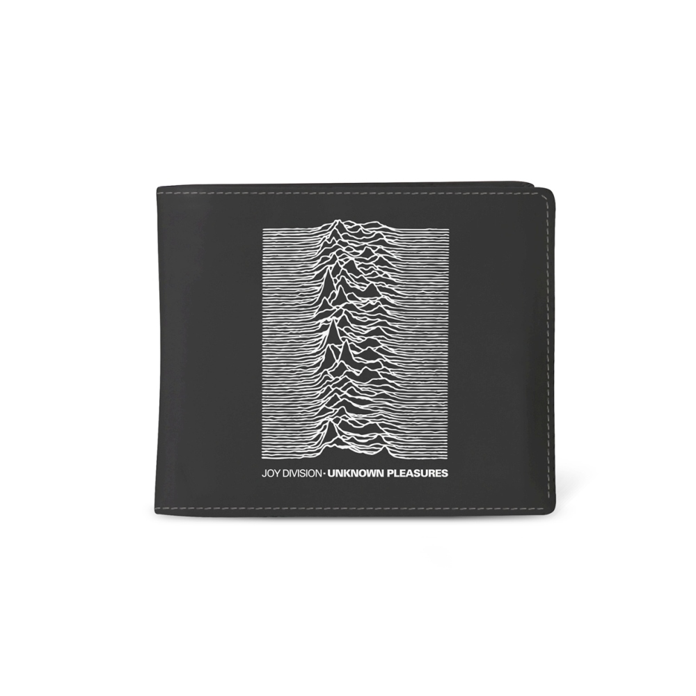 Rocksax Joy Division - Unknown Pleasures Bifold Geldbörse - Schwarz